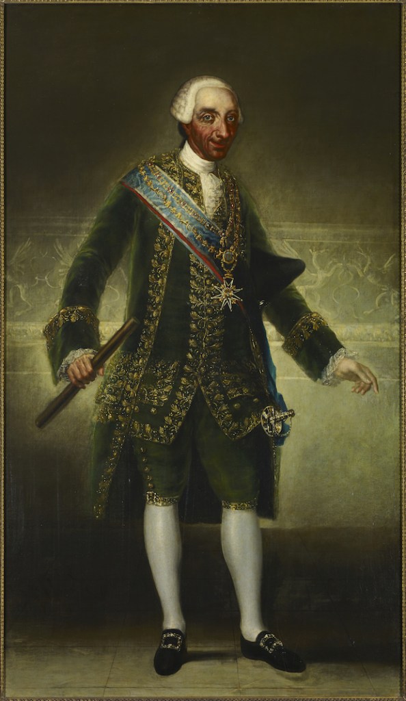 Charles III (1786–87), Francisco de Goya y Lucientes.