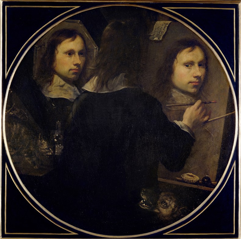 Self Portrait, , (1646), Johannes Gumpp. Galleria degli Uffizi, Florence, Italy