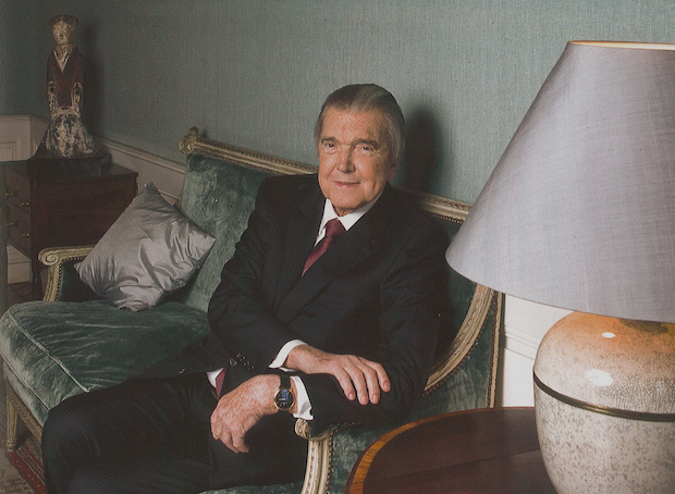 Jean Paul Barbier-Mueller at home in Geneva.