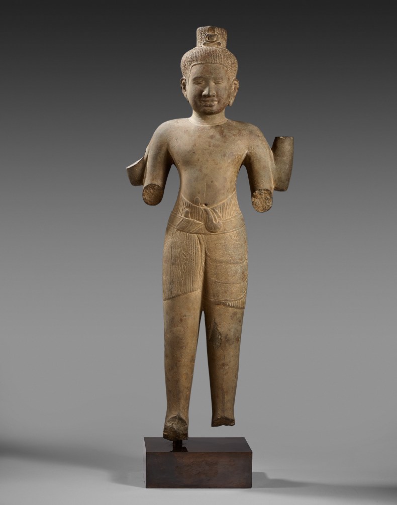 Bodhisattva Avalokitesvara, in the Bodhisattva Avalokitesvara, in the style of the Baphuon period, Khmer, late 11th century