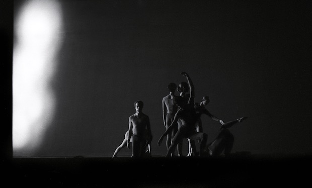 Merce Cunningham Dance Company in 'Canfield' at the Brooklyn Academy of Music, New York in 1970. Photo: James Klosty