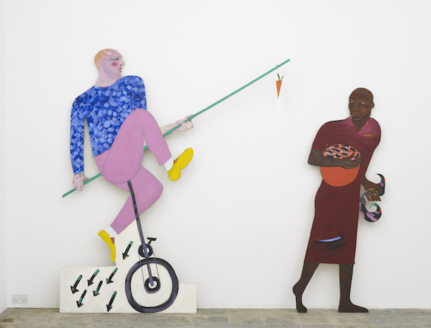 The Carrot Piece (1985), Lubaina Himid. Courtesy of the artist and Tate Collection