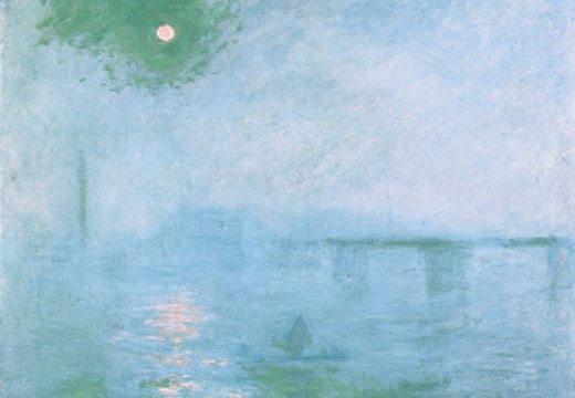 Charing Cross Bridge: Fog on the Thames (1903), Claude Monet. © President and Fellows of Harvard College