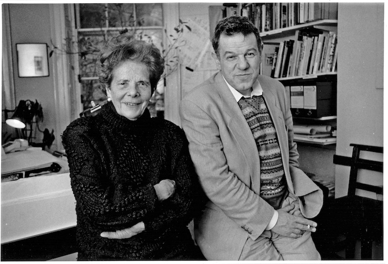 Eva and Thomas Neurath, London, 1982. Photo: Michael Woods