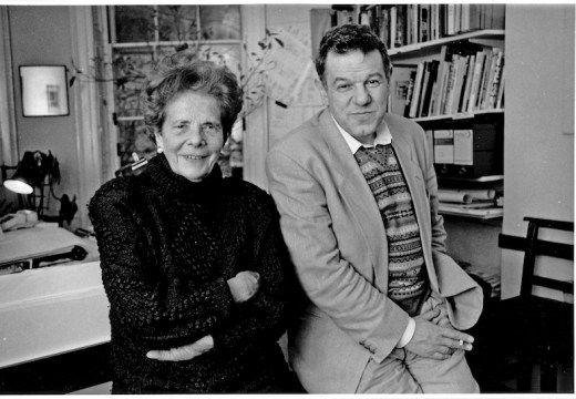 Eva and Thomas Neurath, London, 1982. Photo: Michael Woods