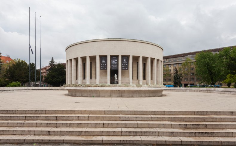 The Pavilion of the Arts, Zagreb, built by Meštrovic and collaborators in 1934–38. Photo: Diego Delso, Wikimedia Commons