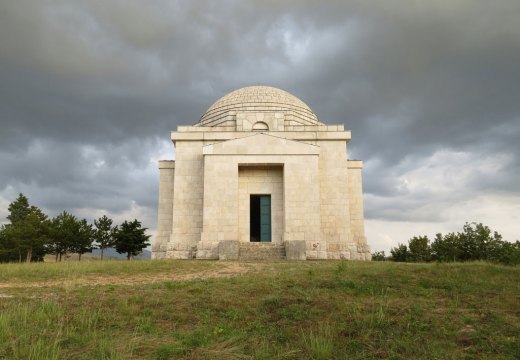 The Meštrovic family mausoleum in the Dalmatian village of Otavice, built by the architect in 1926–31. Photo: Roger Bowdle