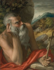 This painting of St Jerome was believed to be by Parmigianino, but has been declared a fake by Sotheby's after tests found modern pigments