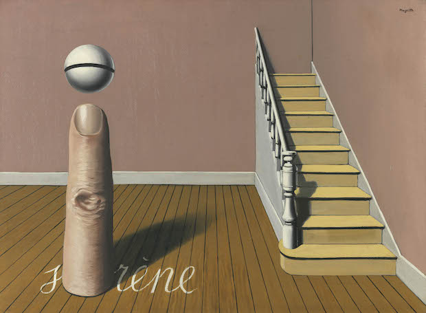 La lecture défendue (1936), René Magritte. Royal Museums of Fine Arts of Belgium, Brussels, Photo: J. Geleyns © VG Bild-Kunst, Bonn 2017