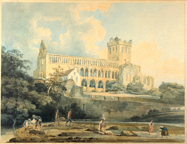 Jedburgh from the River, (1798-99), Thomas Girtin. Courtesy of the National Trust