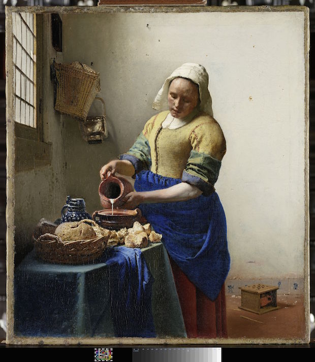 The Milkmaid (c. 1657–58), Johannes Vermeer. © Amsterdam, The Rijksmuseum