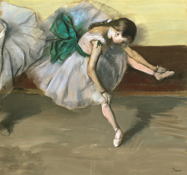 Danseuse au repos (c. 1879), Edgar Degas. Courtesy Sotheby's ($37.04m)
