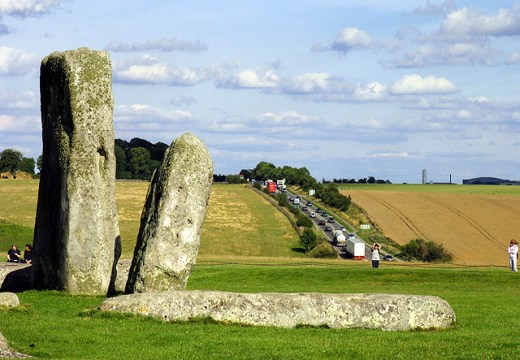 Stonehenge and the A303. Pam Brophy