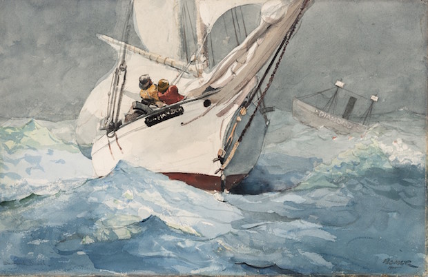 Diamond Shoal (1905), Winslow Homer. Courtesy of the Philadelphia Museum of Art