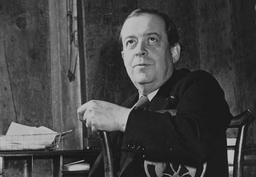 The Finnish art historian Tancred Borenius (1885–1948), photographed in his office in 1940. Photo: William Vandivert/Getty Images