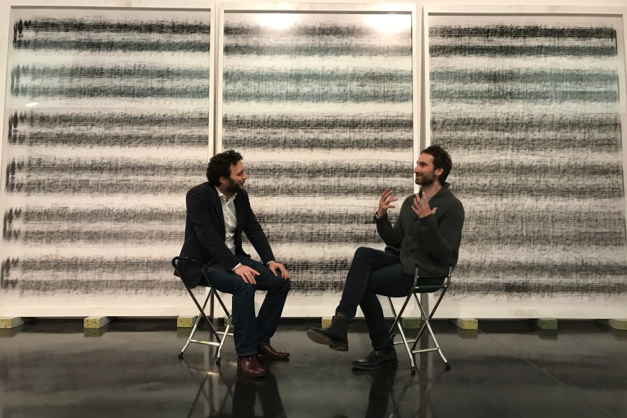 Thomas Marks in conversation with Idris Khan at the New Art Gallery, Walsall
