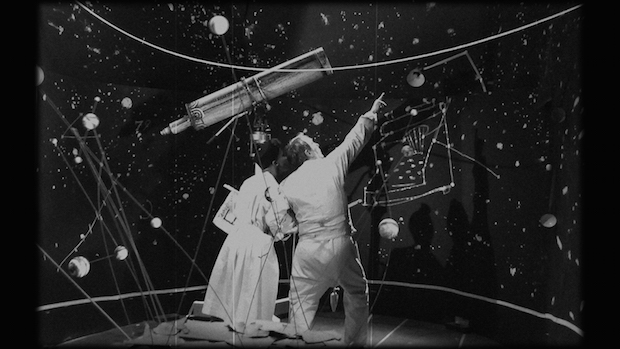 The Refusal of Time (film still) (2012), William Kentridge with collaboration of Philip Miller, Catherine Meyburgh and Peter Galison. Courtesy William Kentridge, Marian Goodman Gallery, Goodman Gallery and Lia Rumma Gallery