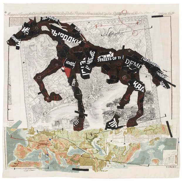 Streets of the City (2009), William Kentridge. Courtesy William Kentridge, Marian Goodman Gallery, Goodman Gallery and Lia Rumma Gallery