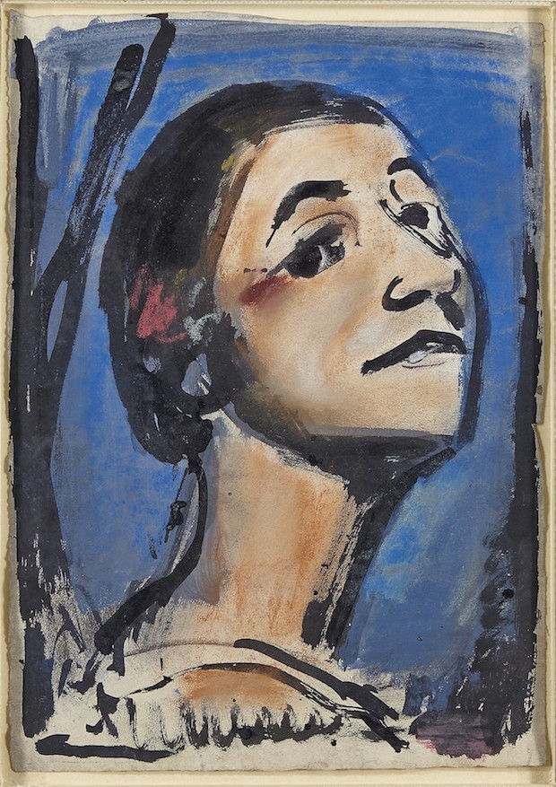 Carmen (c. 1928), Georges Rouault. Christie's Images Ltd. (£10,000–£15,000)
