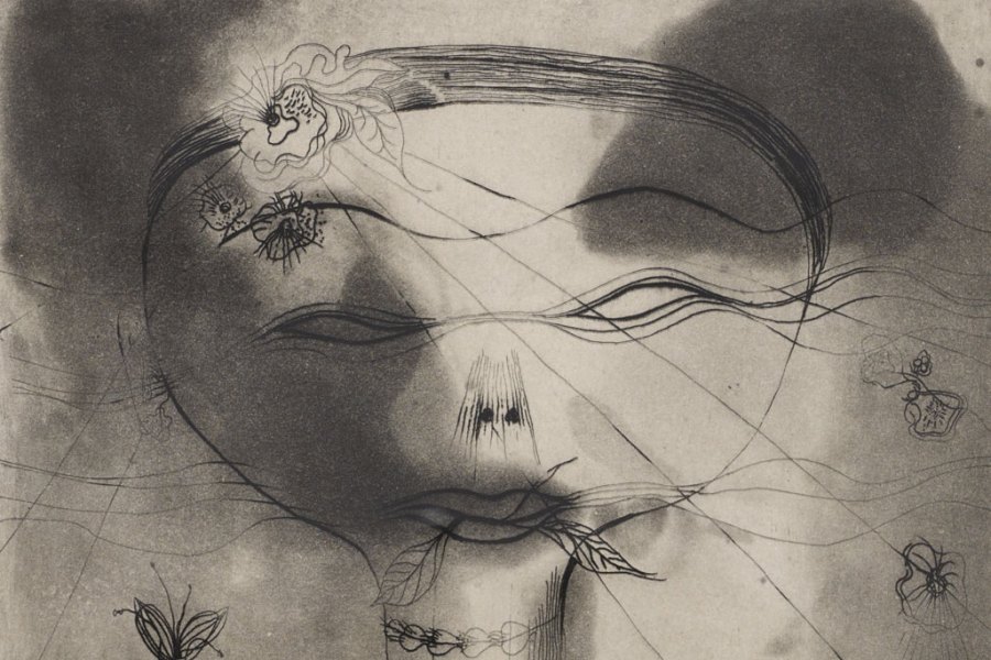 Head with Insect (detail; 1935), Catherine Yarrow. Scottish National Gallery of Modern Art © Catherine Yarrow Estate