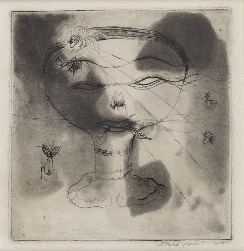 Head with Insect (1935), Catherine Yarrow. Scottish National Gallery of Modern Art © Catherine Yarrow Estate