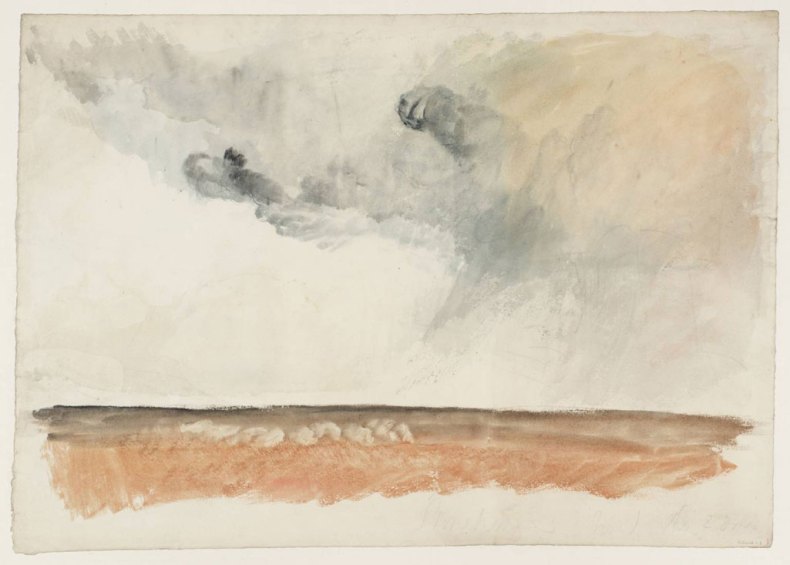A Colour Study for Stonehenge (1827), Joseph Mallord William Turner. Tate.