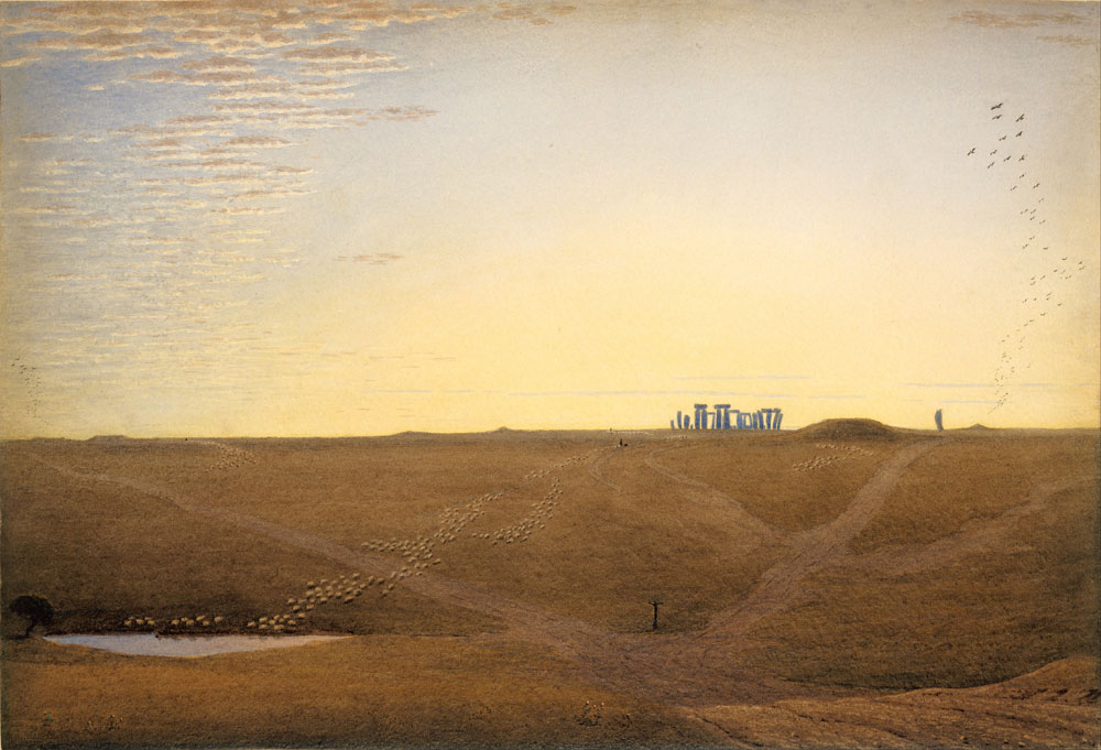 Stonehenge - Twilight (c. 1840), William Turner of Oxford. Photo: Wikimedia Commons