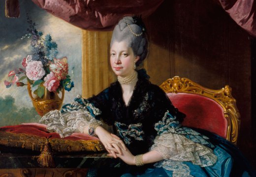 Queen Charlotte (1771), Johan Joseph Zoffany. Royal Collection Trust, UK, © Her Majesty Queen Elizabeth II 2016