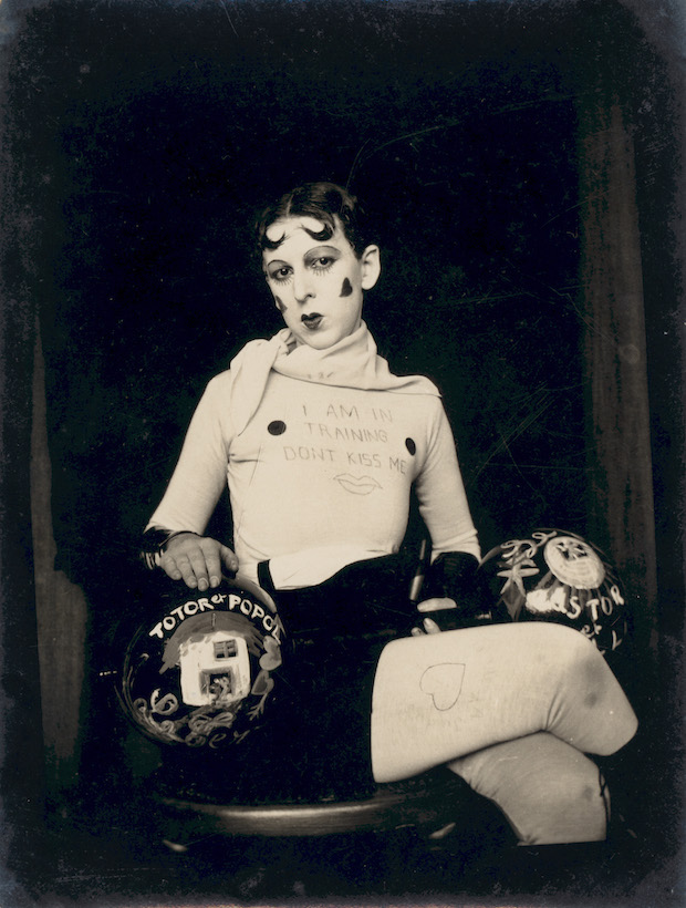 I am in training don't kiss me (c. 1927), Claude Cahun. © Jersey Heritage