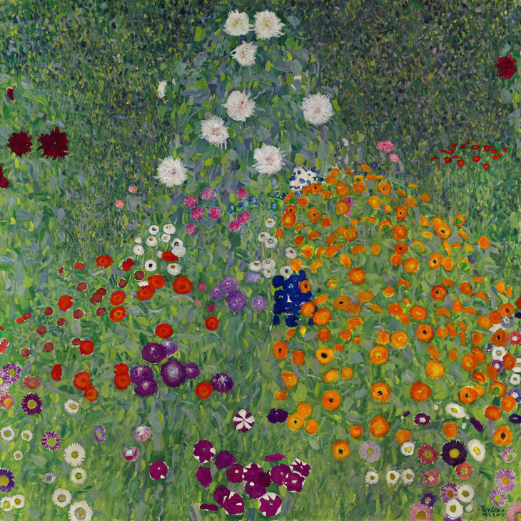 Bauerngarten (Blumengarten) (1907), Gustav Klimt. Sotheby's London, £48m