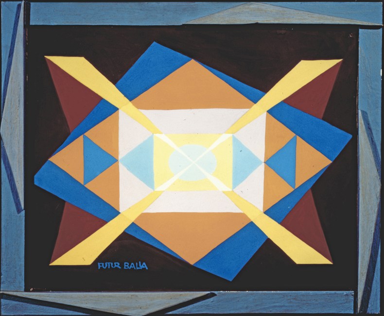 Expansion+Light (1930), Giacomo Balla. Courtesy The Biagiotti Cigna Collection