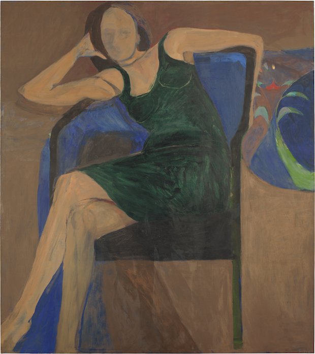 Seated Woman (1967), Richard Diebenkorn. © the Richard Diebenkorn Foundation