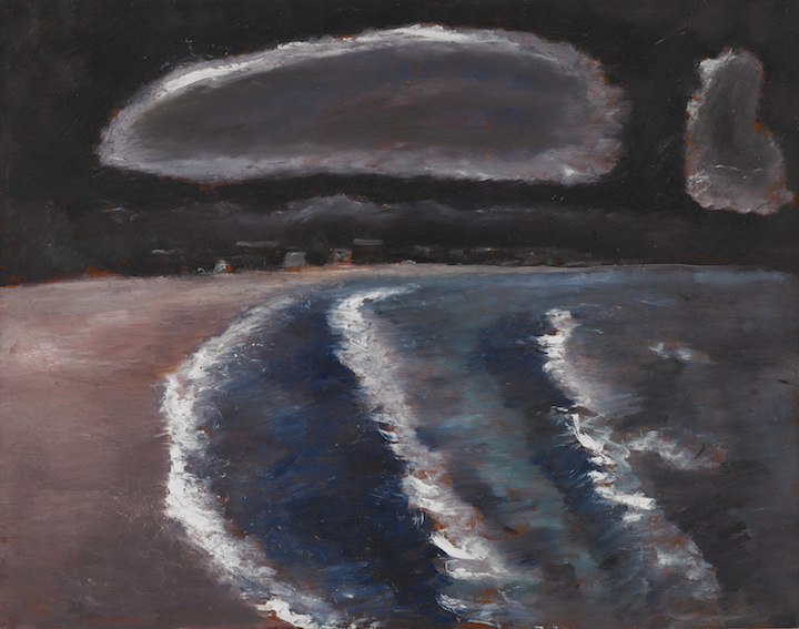 Storm Down Pine Point Way, Old Orchard, Maine (c. 1941–43), Marsden Hartley. Crystal Bridges Museum of American Art
