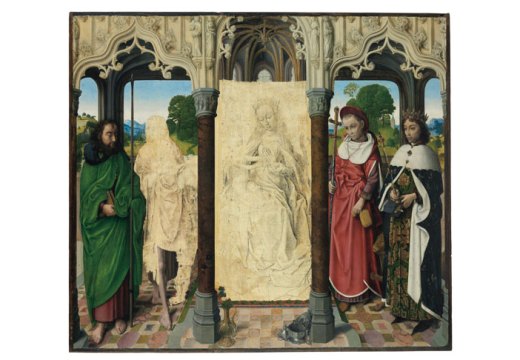 Virgin and Child with Saints (c. 1472), attributed to Hugo van der Goes