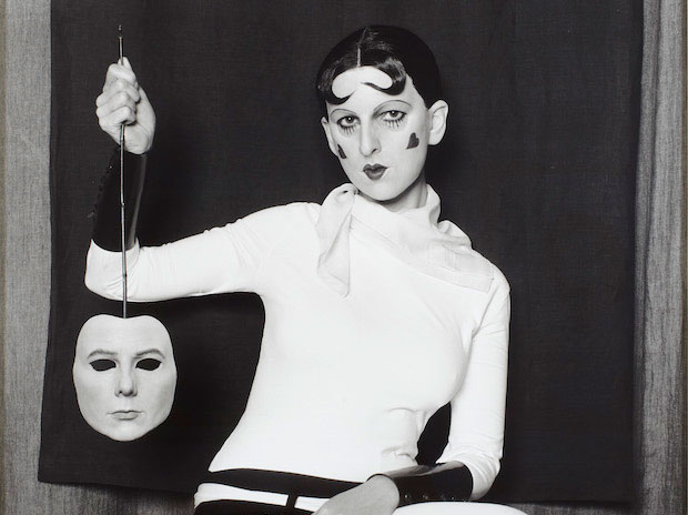 Me as Cahun holding a mask of my face (2012), Gillian Wearing. © Gillian Wearing, courtesy Maureen Paley, London; Regen Projects, Los Angeles; Tanya Bonakdar Gallery, New York