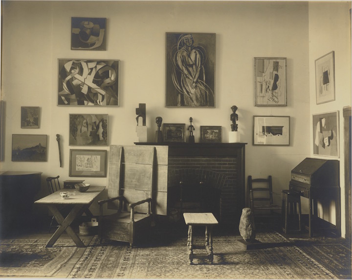 Interior, Arensberg’s Apartment, New York (1919), Charles Sheeler. © The Lane Collection