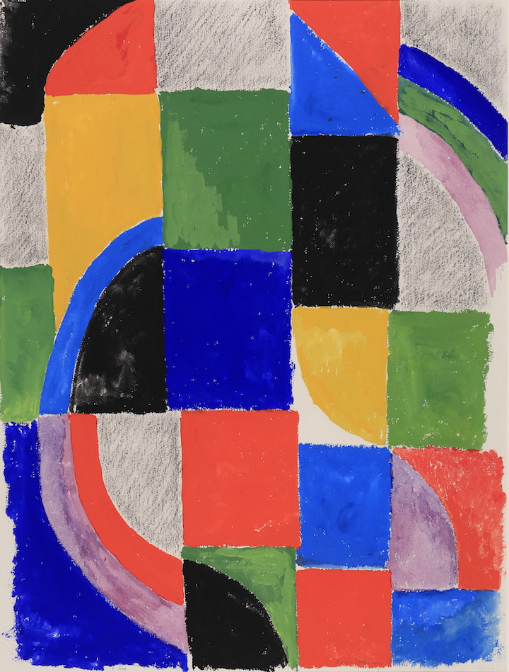 Rythme couleur n°1444 (1966), Sonia Delaunay. Galerie de la Présidence, in excess of €100,000