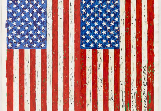 Flags I (1973), Jasper Johns. © Jasper Johns/VAGA, New York/DACS, London 2016. © Tom Powel Imaging.