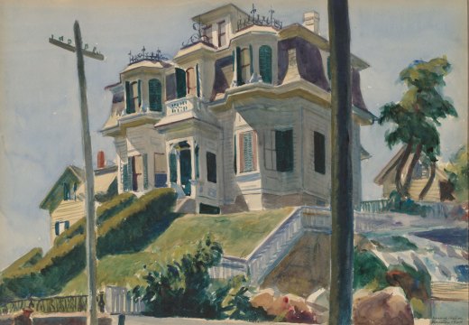 Haskell’s House (1924), Edward Hopper. National Gallery of Art, Gift of Herbert A. Goldstone, 1996.