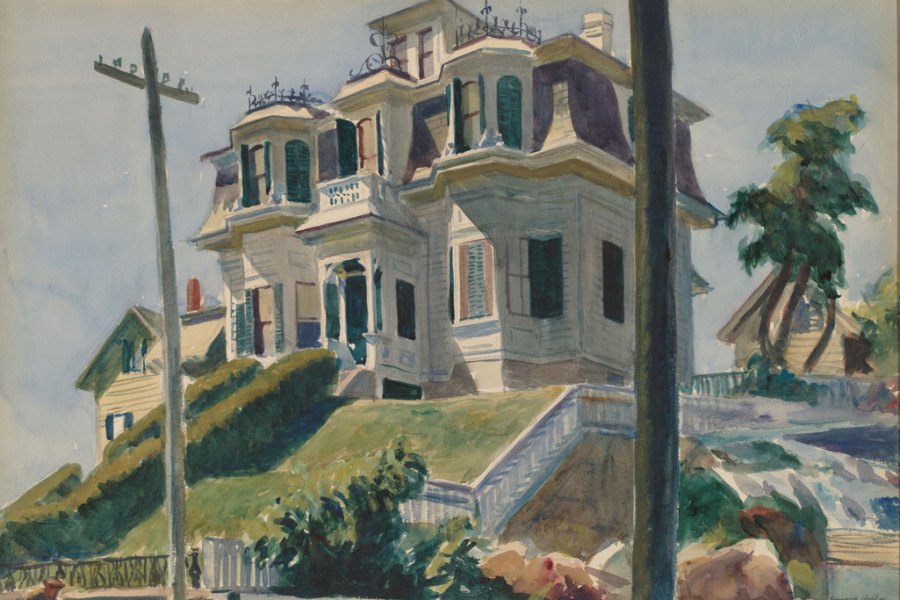Haskell’s House (1924), Edward Hopper. National Gallery of Art, Gift of Herbert A. Goldstone, 1996.