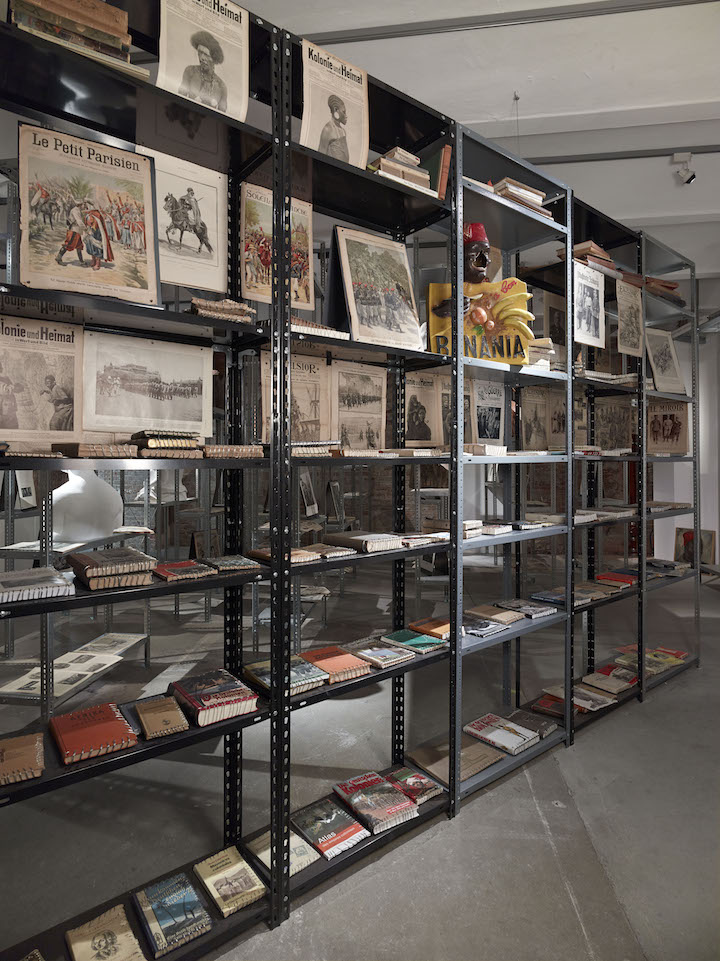Installation view of The Continuity of the Dept at KW Berlin in 2013. Courtesy: artist, MMK Museum für Moderne Kunst, Frankfurt/Main and Galerie Nagel Draxler, Berlin/Cologne, Photo: Simon Vogel
