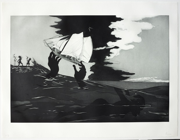 no world from An Unpeopled Land in Uncharted Waters (2010), Kara Walker. © Kara Walker. Reproduced by permission of the artist