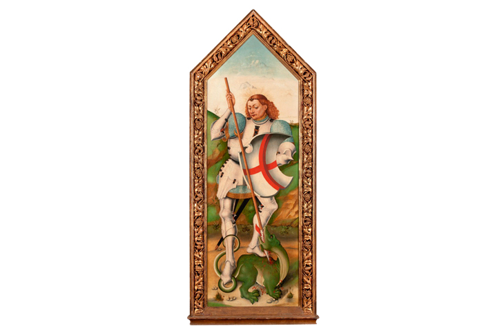 St George and the Dragon (late 15th century), Jorge Inglés. Mullany Haute Epoque Fine Art, price on application