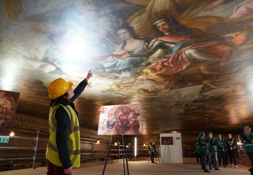 Painted Hall Ceiling Tours. © ORNC