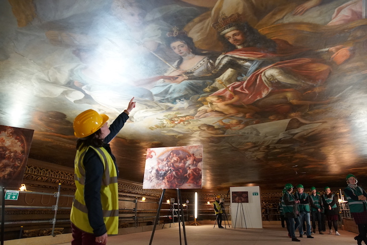 Painted Hall Ceiling Tours. © ORNC