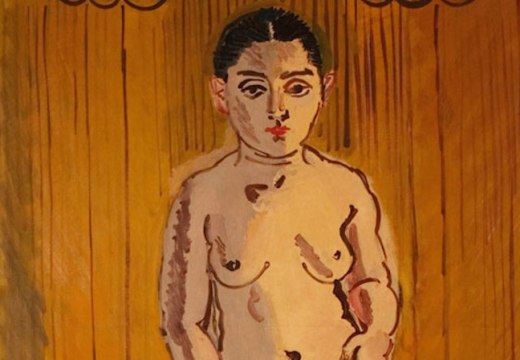 Nu sur fond jaune (1930), Raoul Dufy. Grob Gallery at Art en Vieille-Ville