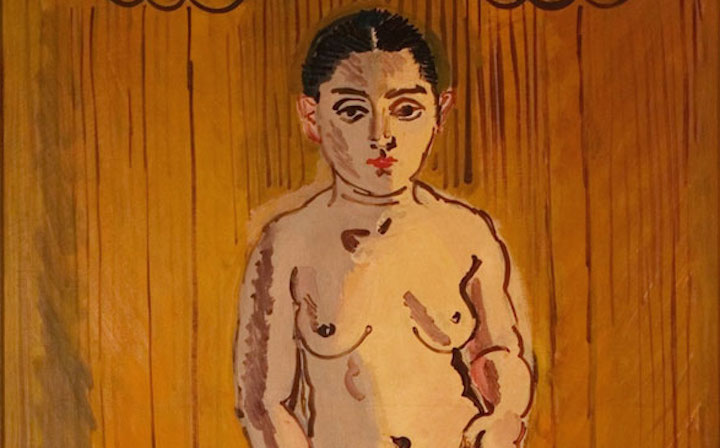 Nu sur fond jaune (1930), Raoul Dufy. Grob Gallery at Art en Vieille-Ville