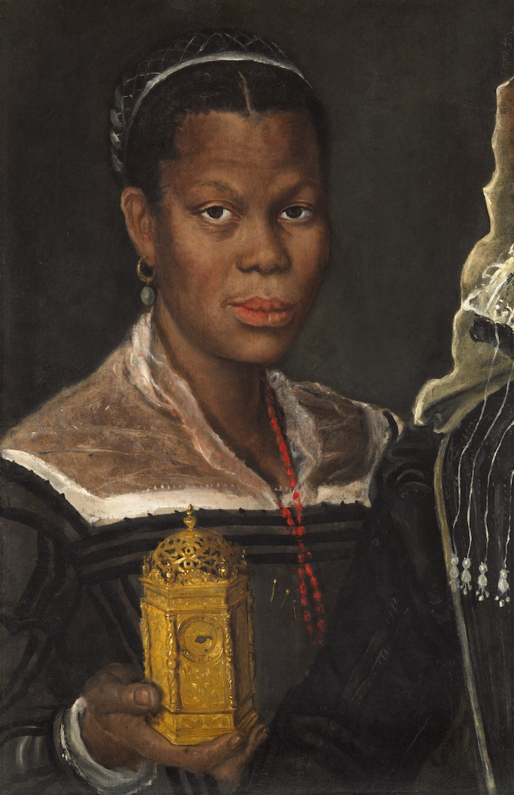 Portrait of an African woman holding a clock (c. 1585), Annibale Carracci. Tomasso Brothers, around £1m