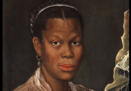 Portrait of an African woman holding a clock (detail) (c. 1585), Annibale Carracci. Tomasso Brothers, around £1m