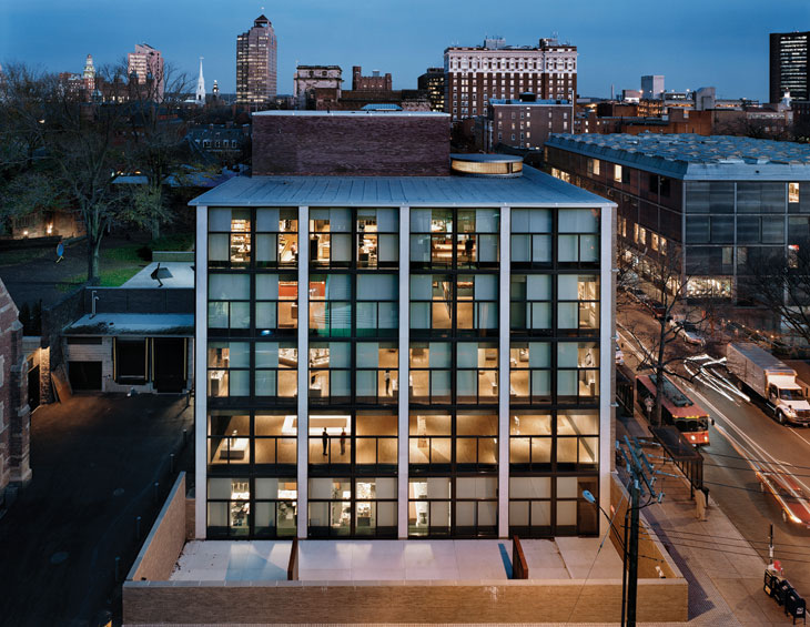 Yale University Art Gallery, New Haven, Connecticut, Louis Kahn, 1951–53. © Elizabeth Felicella